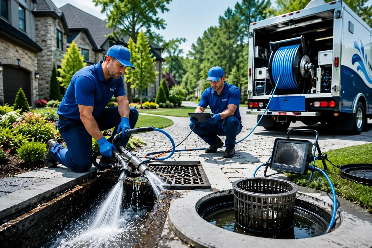 Local outdoor drain cleaning professionals in Owensville, MO